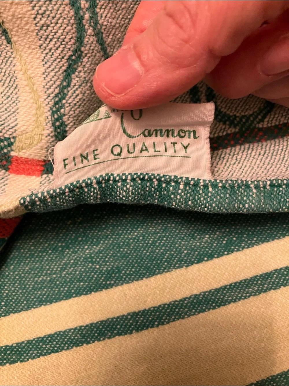 Midcentury Cannon Camp Blanket- RARE